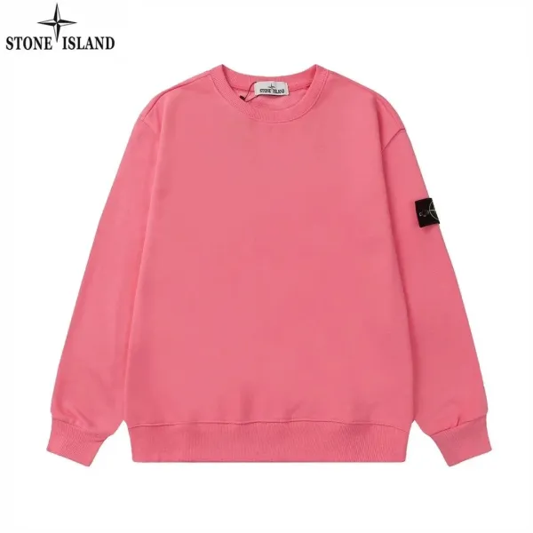 Stone Island Crewneck Sweatshirt Pink - 1