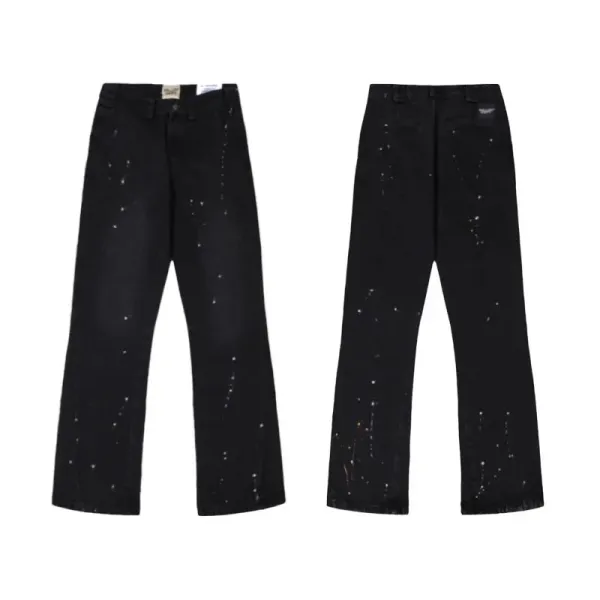 Gallery Dept. Paint Splatter Flare Jeans - 16