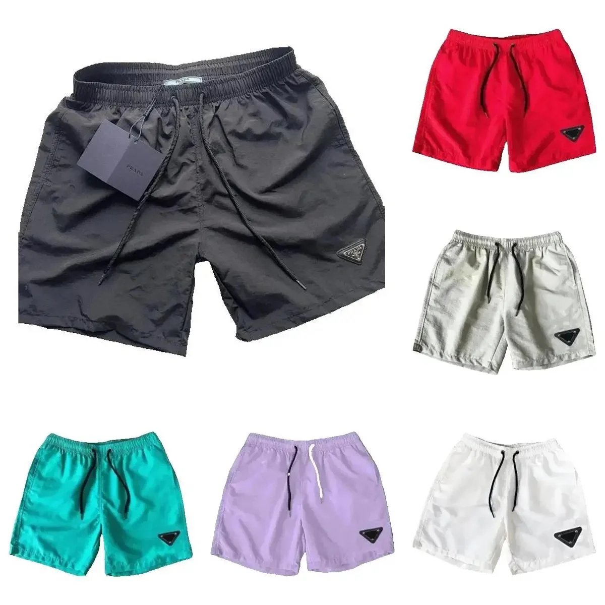 Prada Triangle Logo Swim Shorts [11 styles]