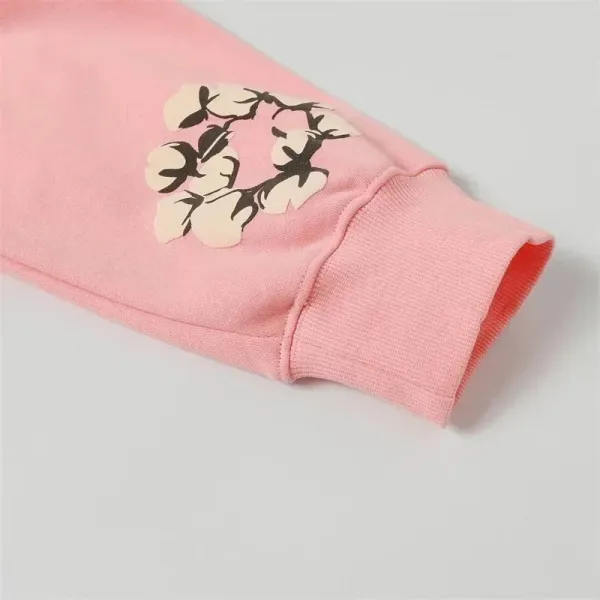 Unknown Cotton Bloom Floral Print Hoodie and Joggers Set - 30