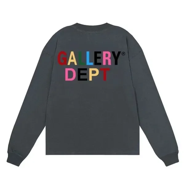 Gallery Dept Multicolor Logo Graphic Long-Sleeve T-Shirt - 1