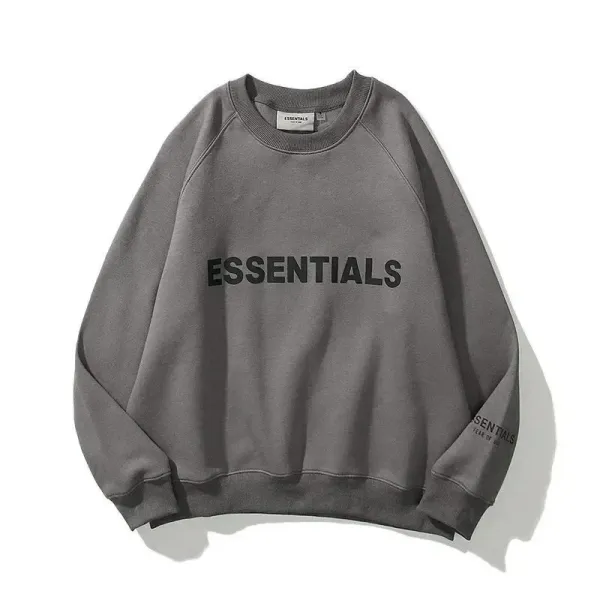 Fear of God Essentials Black Hoodie - 7