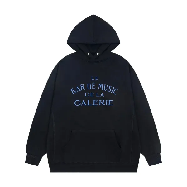 Le Bar de Music de la Galerie Hoodie Black - 1