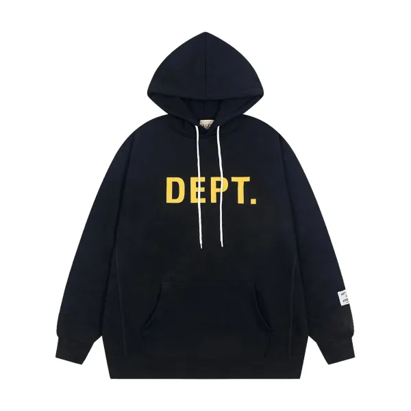 DEPT. Logo Hoodie Black - 1