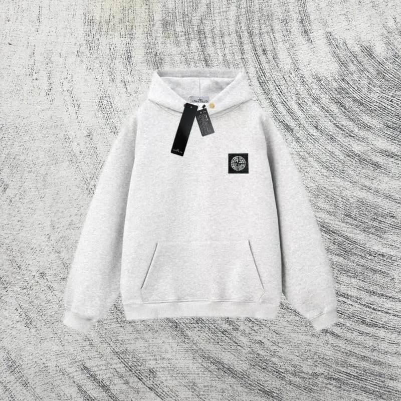 Stone Island Compass Logo Hoodie Purple - 9