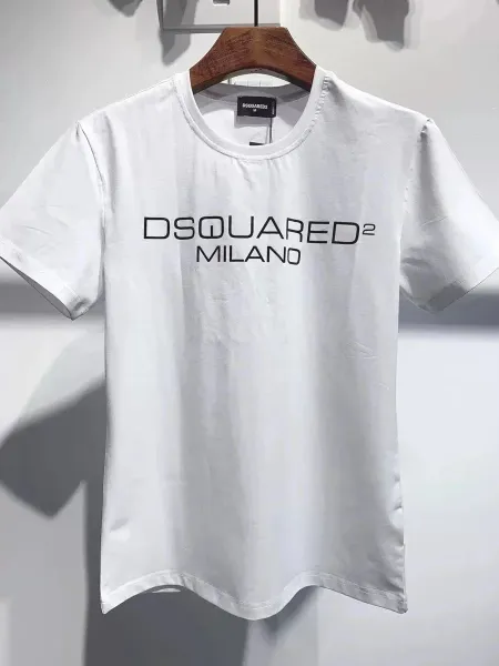 Dsquared2 Milano Logo Print White T-Shirt - 1