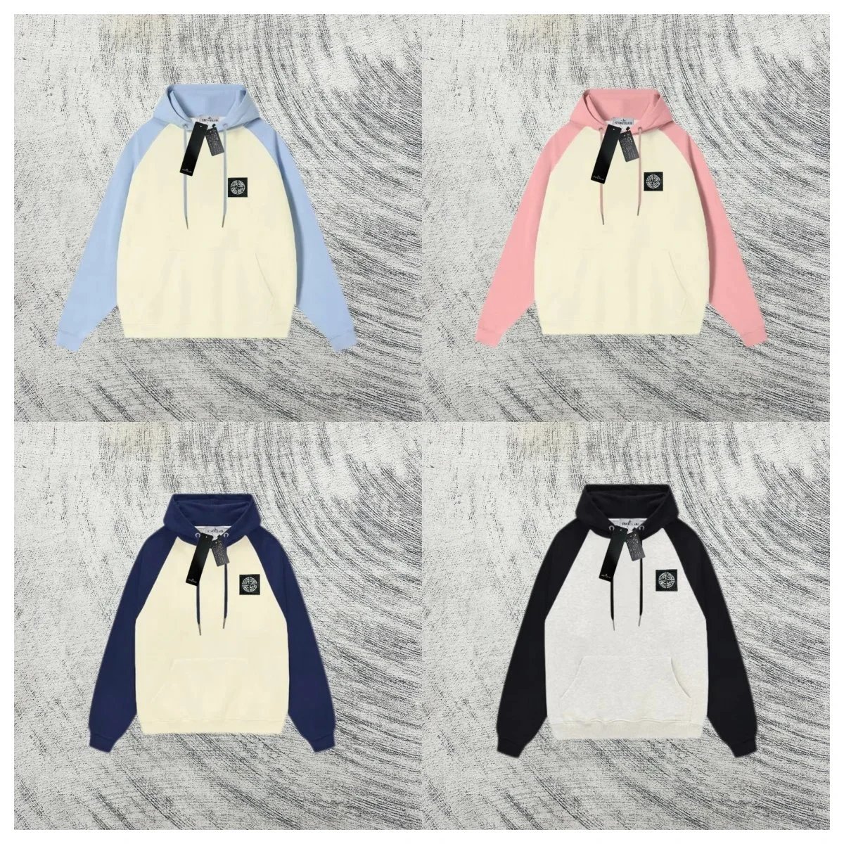 Stone Island Raglan Hoodie [22 styles]