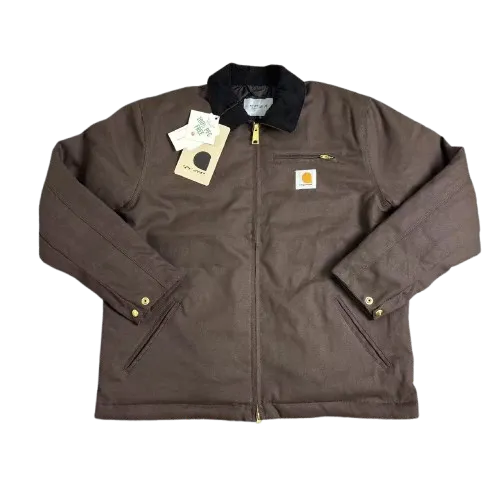 Carhartt Detroit Jacket Brown Outerwear - 1