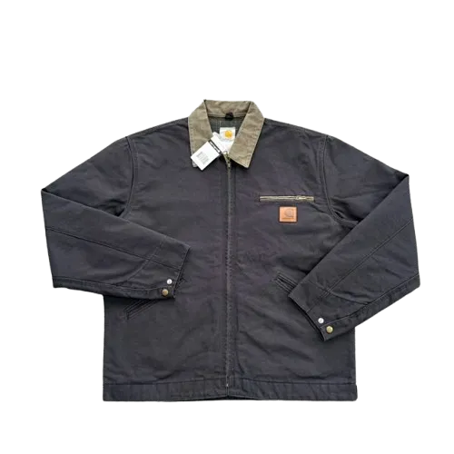 Carhartt WIP Active Jacket Charcoal Gray Outerwear - 1