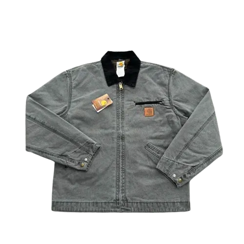 Carhartt WIP Active Jacket Charcoal Gray Outerwear - 1