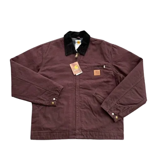 Carhartt WIP Active Jacket Burgundy Outerwear - 1