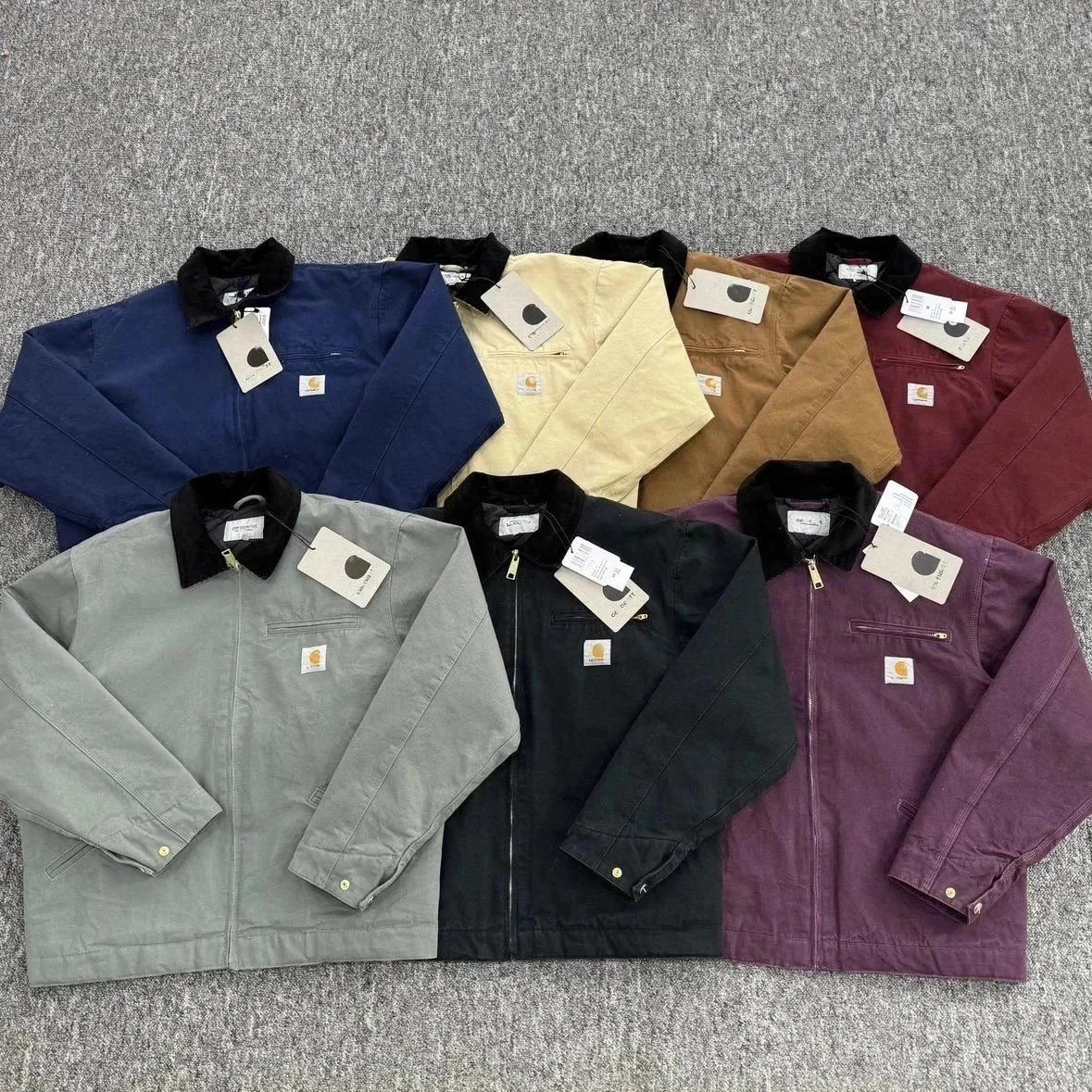 Carhartt WIP Active Jacket Burgundy Outerwear - 5