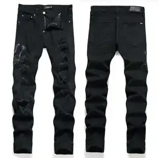Amiri Kings Road Distressed Slim Fit Jeans - 15