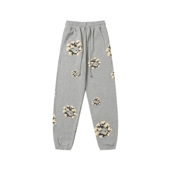 Unknown Cotton Bloom Floral Print Hoodie and Joggers Set - 5