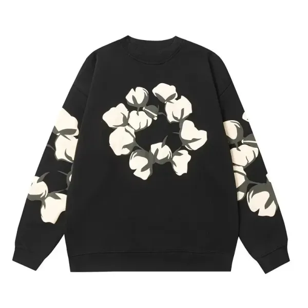 Unknown Cotton Bloom Floral Print Hoodie and Joggers Set - 23
