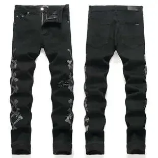 Amiri Kings Road Distressed Slim Fit Jeans - 28