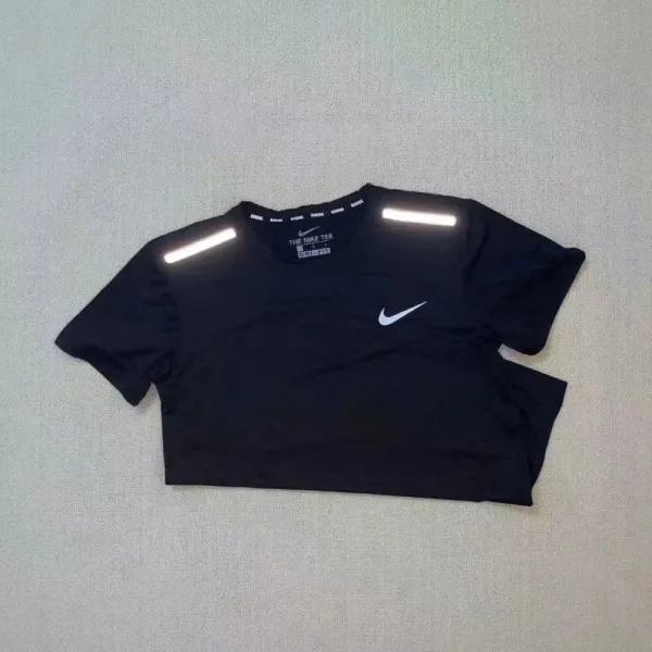 Nike The Nike Tee Reflective Black T-Shirt - 1