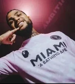 A Bathing Ape x Inter Miami CF Camo Jersey and Shorts Set White - 10