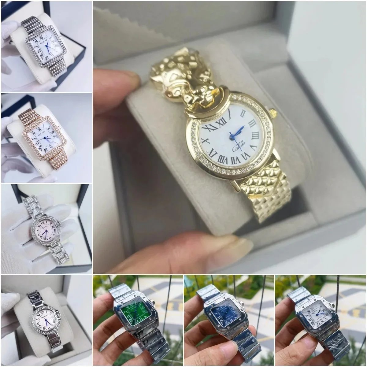 Cartier Panthère / Santos / Ballon Bleu Watches [37 styles]