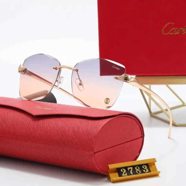 Cartier Panthère De Cartier Gradient Rose Gold Sunglasses - 1