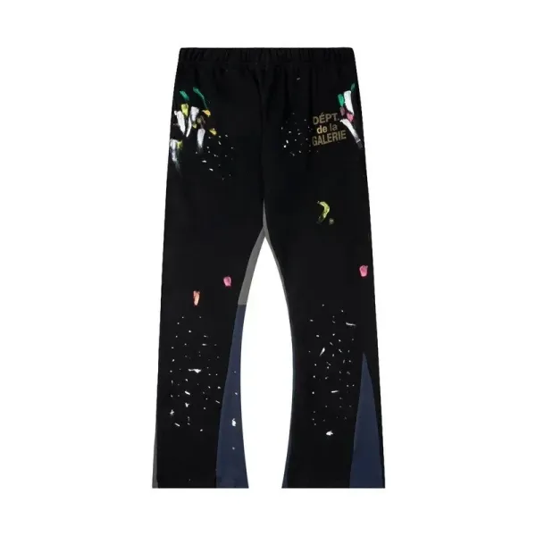 DEPT. Paint Splatter Sweatpants Gray - 9
