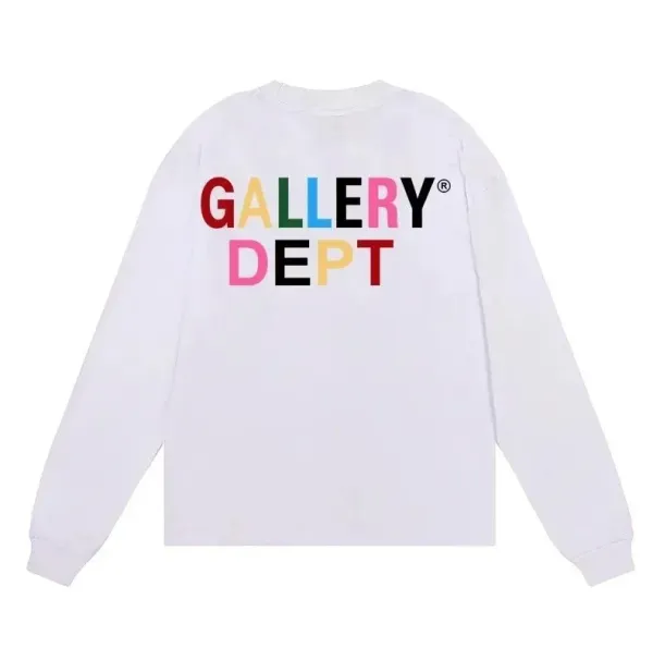 Gallery Dept Multicolor Logo Long-Sleeve T-Shirt - 1