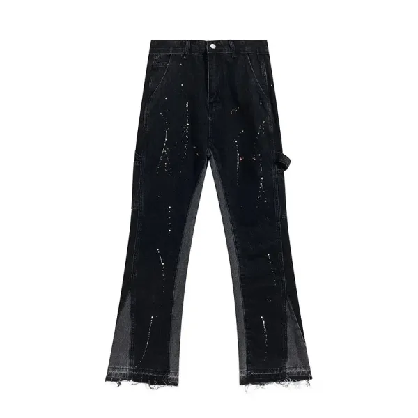 Gallery Dept. Paint Splatter Flare Jeans - 2