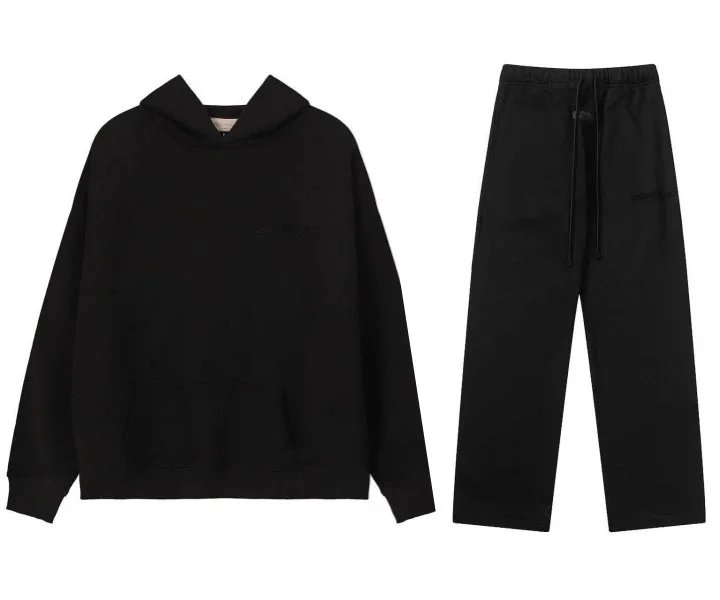 Fear of God Essentials Gray Hoodie and Sweatpants Set - 5