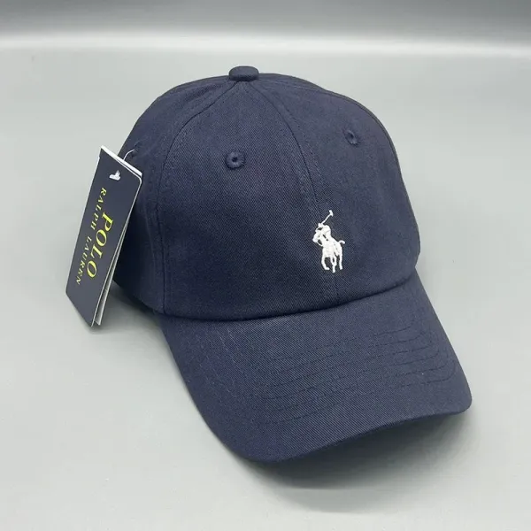 Ralph Lauren Polo Pony Embroidered Brown Baseball Cap - 5