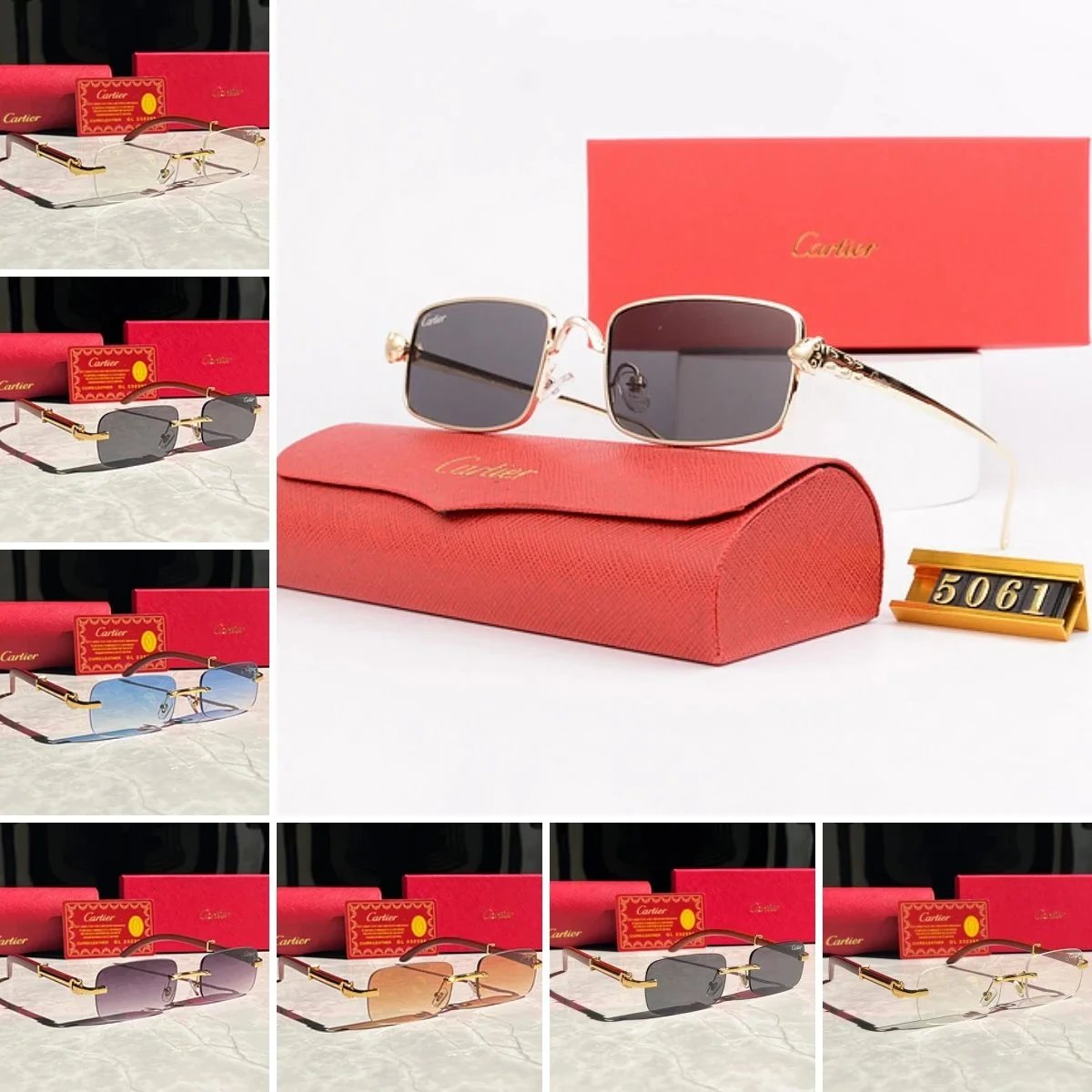 Cartier 5061 Sunglasses [29 styles]