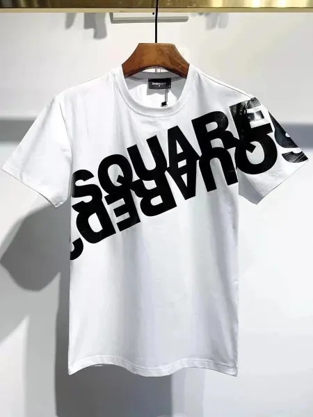 Dsquared2 Milano Logo Print White T-Shirt - 9