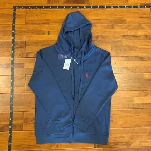 Polo Ralph Lauren Full-Zip Hoodie Navy Blue - 1