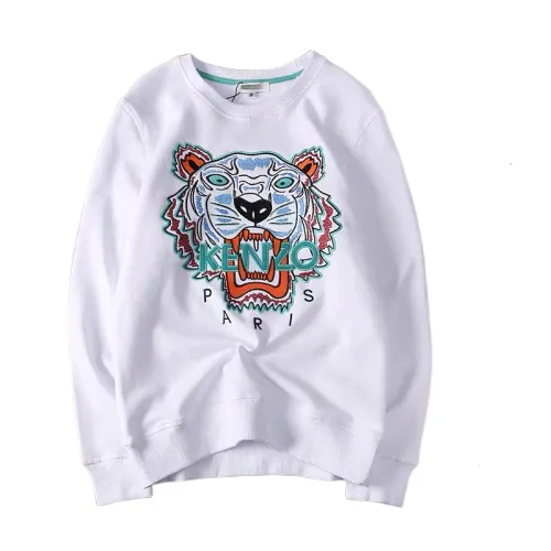 Kenzo Tiger Embroidered Black Hoodie - 9