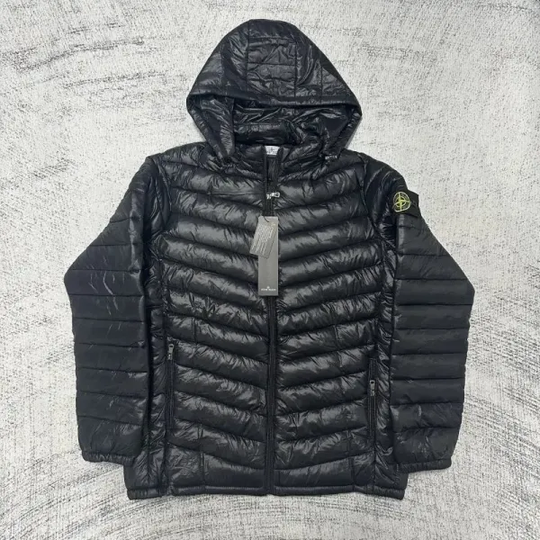 Stone Island Shadow Project Down Jacket Black - 1
