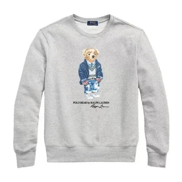 Ralph Lauren Polo Bear Graphic Navy Hoodie - 9