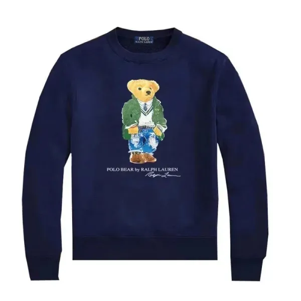 Ralph Lauren Polo Bear Navy Sweatshirt - 1