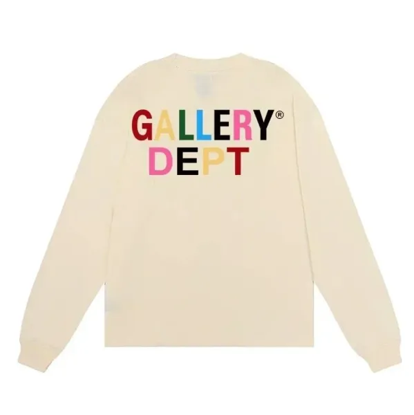 Gallery Dept Multicolor Logo Long-Sleeve T-Shirt - 1