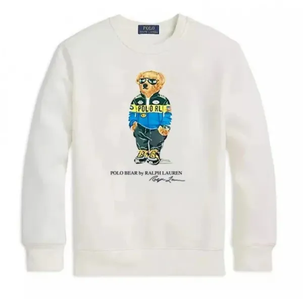 Ralph Lauren Polo Bear Graphic Navy Hoodie - 11