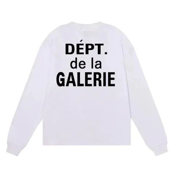 Off-White Dépt. de la Galerie White Long-Sleeve T-Shirt - 1