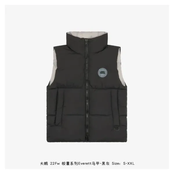 Canada Goose Everett Vest Black-Gray - 1