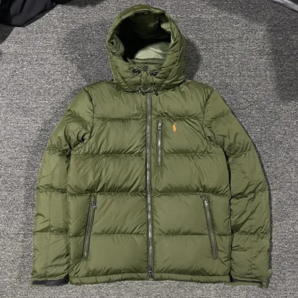 Ralph Lauren Polo Bear Down Jacket Army Green - 1