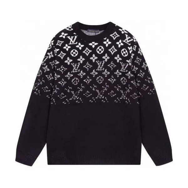 Gucci GG Monogram Knit Sweater Beige - 9