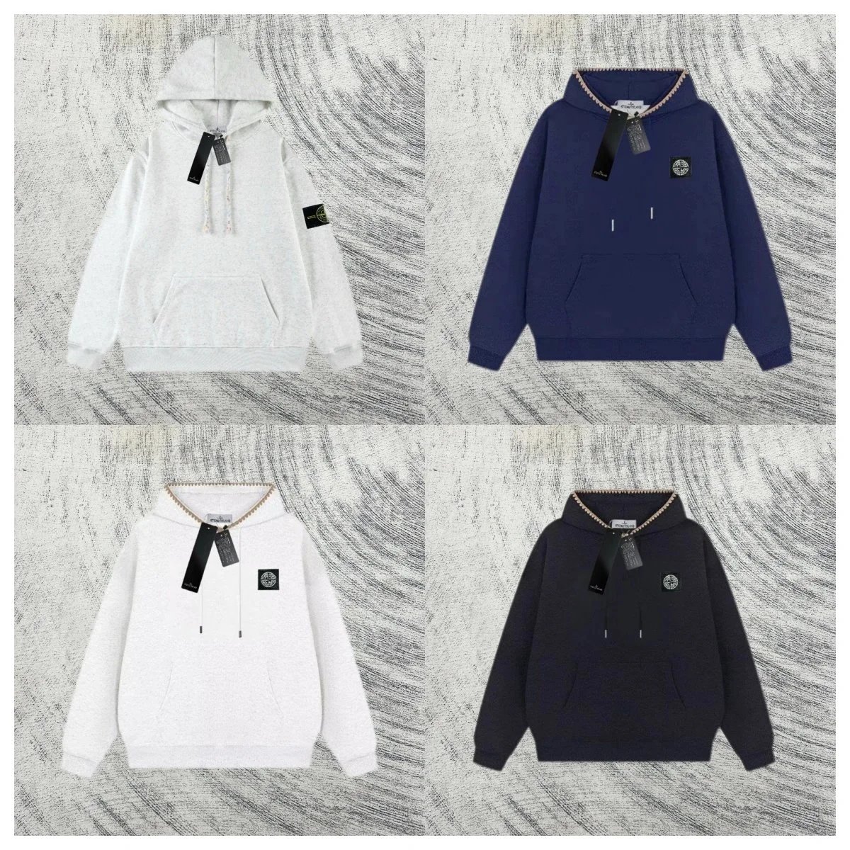 Stone Island Hooded Sweatshirts [14 styles]