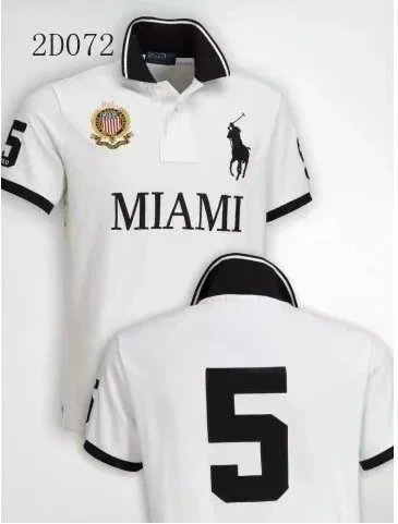 Ralph Lauren Polo Los Angeles White Black Trim Polo - 5