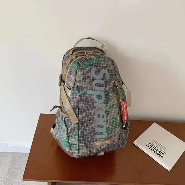 Supreme Grid Camo Backpack Multicolor - 1