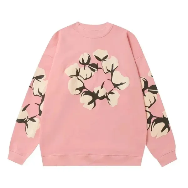Unknown Cotton Bloom Floral Print Hoodie and Joggers Set - 24