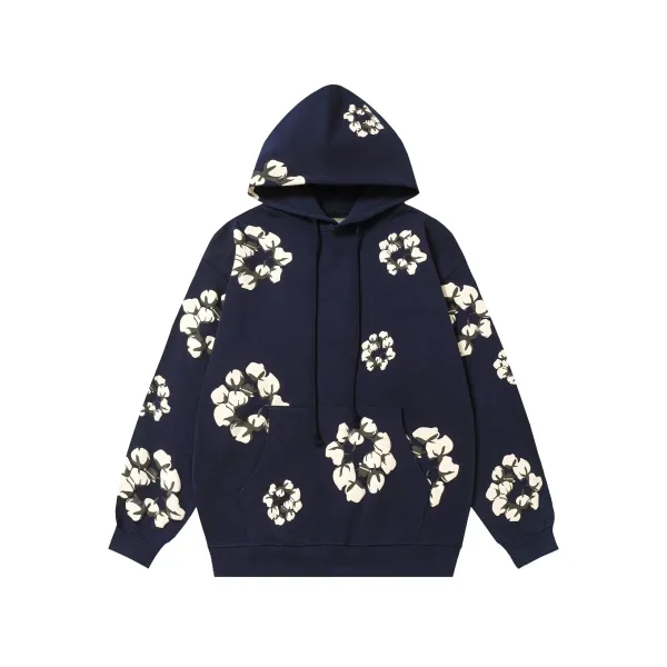 Unknown Cotton Bloom Floral Print Hoodie and Joggers Set - 6