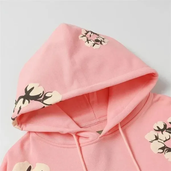 Unknown Cotton Bloom Floral Print Hoodie and Joggers Set - 29