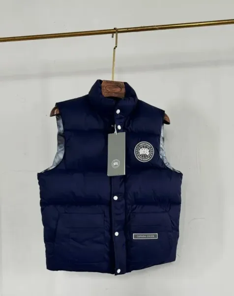 Canada Goose Freestyle Vest Navy Blue Down Vest - 1