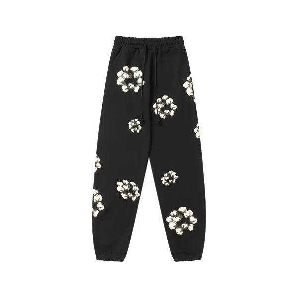 Unknown Cotton Bloom Floral Print Hoodie and Joggers Set - 3